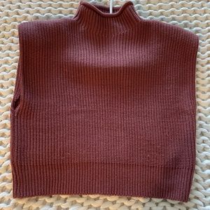sleeveless sweater